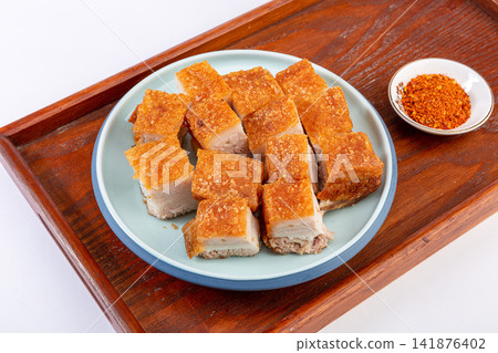 crispy Roasted Pork Belly Chinese Leong Yoke Sio Bak Crunchy Crackling Pork Skin crispy Roasted Pork Belly Chinese Leong Yoke Sio Bak Crunchy Crackling Pork Skin 141876402