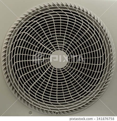 Fan design with circular grid pattern used for ventilation Fan design with circular grid pattern used for ventilation 141876758