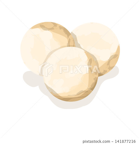 Indian Rasgulla Sweet Cheese Balls Illustration Indian Rasgulla Sweet Cheese Balls Illustration 141877216