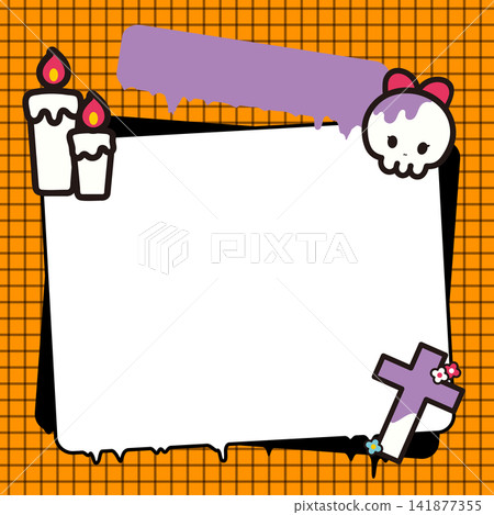 可愛的絲帶骷髏留言板 可愛的絲帶骷髏留言板 141877355