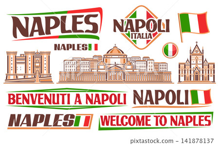 Vector set for Naples Vector set for Naples 141878137