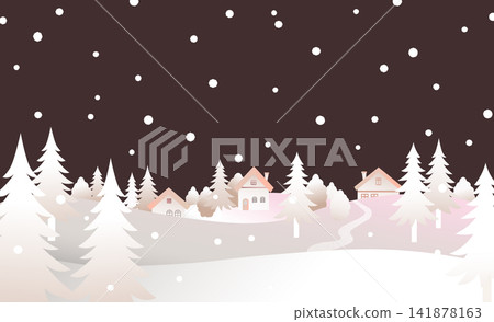 雪の風景 雪の風景 141878163