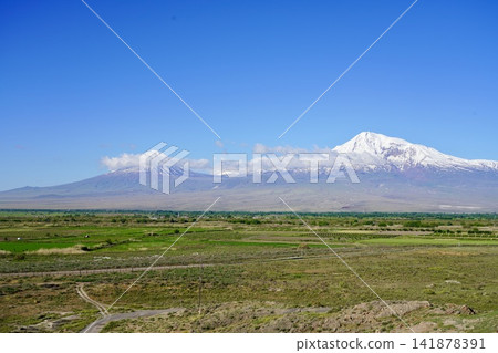 亞美尼亞的阿拉拉特山景色 亞美尼亞的阿拉拉特山景色 141878391