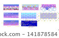 Dreamy and cute fancy banner and header backgrounds 141878584