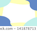 Colorful frame material with white copy space 141878713