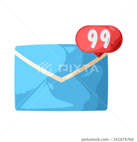 Illustration of Unread Message 141878760