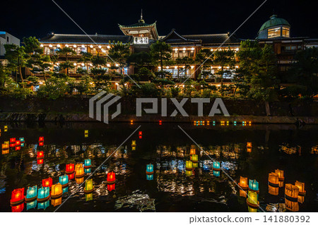 東海館「松川燈籠漂浮祭」[靜岡縣伊東市] 伊豆的風景 141880392