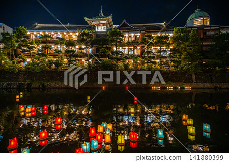 東海館：色彩繽紛的「松川燈籠漂浮祭」[靜岡縣伊東市] - 伊豆風景 141880399