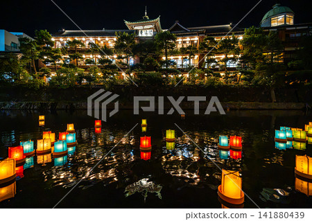 東海館「松川燈籠漂浮祭」[靜岡縣伊東市] 伊豆的風景 141880439