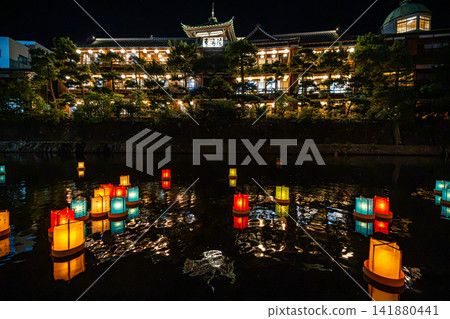 東海館「松川燈籠漂浮祭」[靜岡縣伊東市] 伊豆的風景 141880441