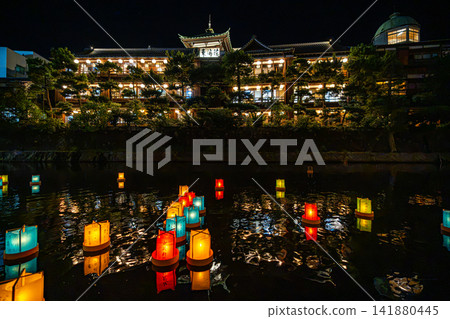 東海館「松川燈籠漂浮祭」[靜岡縣伊東市] 伊豆的風景 141880445