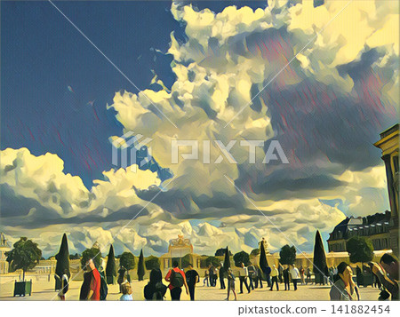 凡爾賽的夏日雲彩 凡爾賽的夏日雲彩 141882454