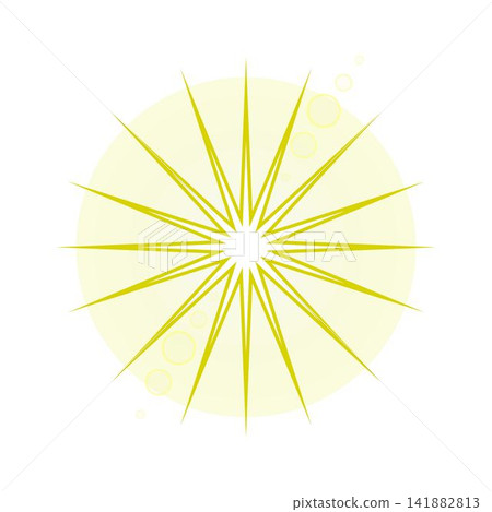 Golden light flare radiating beams and glow Golden light flare radiating beams and glow 141882813