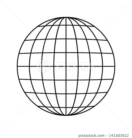 Global network grid sphere connecting world communication Global network grid sphere connecting world communication 141883022