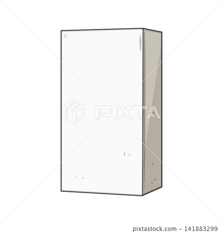 Blank white box product template mockup design Blank white box product template mockup design 141883299