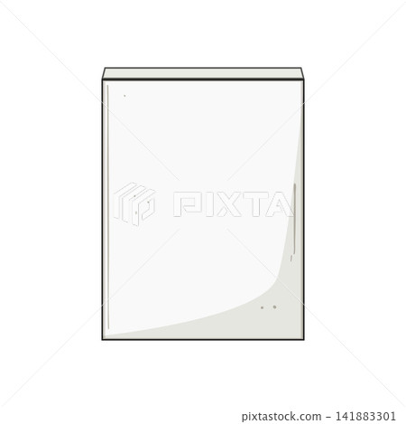 White box template blank product packaging White box template blank product packaging 141883301