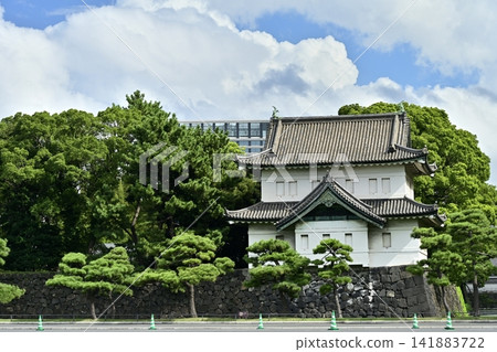 Tatsumi Turret as seen from the plaza in front of the Imperial Palace Tatsumi Turret as seen from the plaza in front of the Imperial Palace 141883722