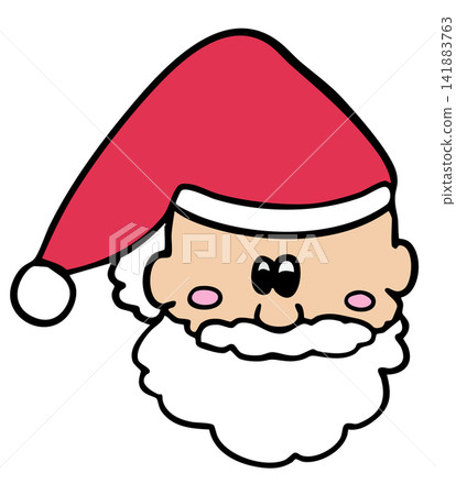 cartoon, santa hat, clothes 141883763