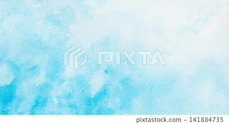 Blue abstract watercolor background Blue abstract watercolor background 141884735