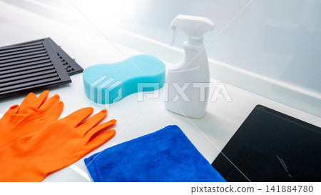 Cleaning tools for housework chores 141884780