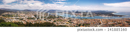 Panoramic view of Viana do Castelo Panoramic view of Viana do Castelo 141885160
