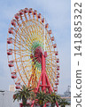 Mosaic Ferris Wheel in Kobe, Hyogo Mosaic Ferris Wheel in Kobe, Hyogo 141885322