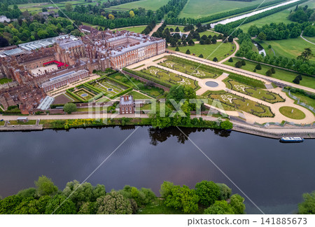 Drone image of Hampton Court Palace Drone image of Hampton Court Palace 141885673