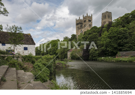 Durham Cathedral and River Wear Durham Cathedral and River Wear 141885694