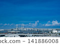 Yokohama Bay Bridge and Sky Yokohama Bay Bridge and Sky 141886008
