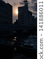 Evening scenery of Yokohama Minato Mirai Evening scenery of Yokohama Minato Mirai 141886011