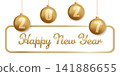 Happy New Year 2027 Vector Banner 141886655