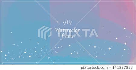 Watercolor glitter background, blue-purple Watercolor glitter background, blue-purple 141887853