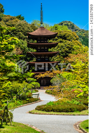 國寶琉璃光寺五重塔 [山口縣山口市] 141887969