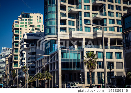 Detail of a building facade 141889146