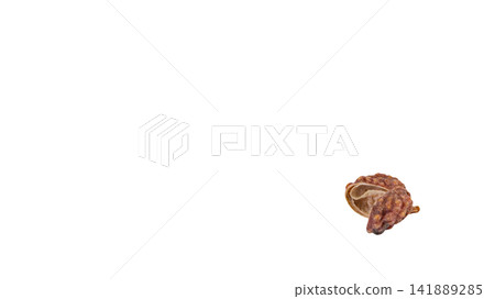 Japanese pepper berries, transparent background, macro. Japanese pepper berries, transparent background, macro. 141889285