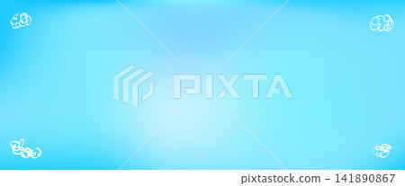 Gentle blue gradient background with clean abstract cool tones for wellness design. Blue gradient with soft deep glow on a gentle vector backdrop. Smooth ombre for spa packaging and banners Gentle blue gradient background with clean abstract cool tones for wellness design. Blue gradient with soft deep glow on a gentle vector backdrop. Smooth ombre for spa packaging and banners 141890867