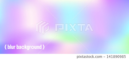 Purple pastel with holographic foil and pearlescent gradation in soft gradient for product label. Purple pastel sky and rainbow blend. Vector iridescent backdrop for spa packaging banner Purple pastel with holographic foil and pearlescent gradation in soft gradient for product label. Purple pastel sky and rainbow blend. Vector iridescent backdrop for spa packaging banner 141890985