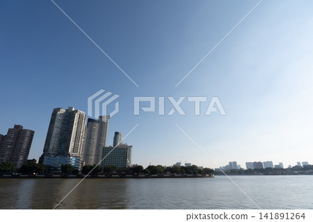Skyline of Guangzhou, China Skyline of Guangzhou, China 141891264