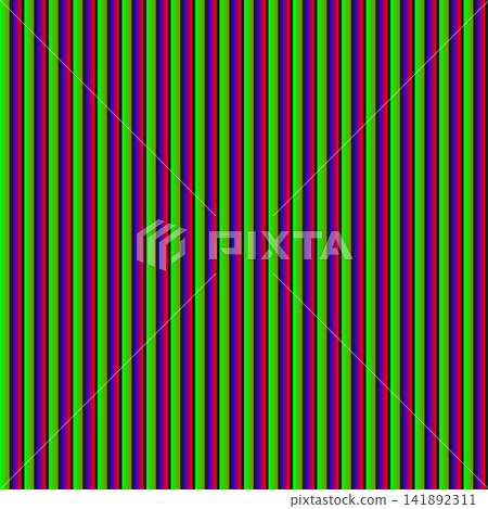 Abstract colorful vertical RGB striped line seamless background. Digital display texture, geometric technology pattern, futuristic wallpaper vector illustration Abstract colorful vertical RGB striped line seamless background. Digital display texture, geometric technology pattern, futuristic wallpaper vector illustration 141892311