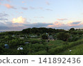 Sunset over the mountains 141892436