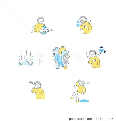 女性心臟病的各種症狀 141892886