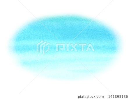 Watercolor Ocean Oval Badge Template Watercolor Ocean Oval Badge Template 141895186