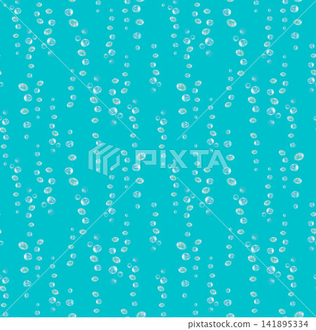 Seamless watercolor pattern with delicate transparent air bubbles scattered across light, turquoise and dark backgrounds. Minimal aquatic design for fabric, wallpaper, packaging and marine projects Seamless watercolor pattern with delicate transparent air bubbles scattered across light, turquoise and dark backgrounds. Minimal aquatic design for fabric, wallpaper, packaging and marine projects 141895334