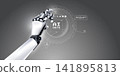 A robotic arm, a synthesis of technology and artificial intelligence 141895813