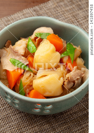 Pork and potato stew Pork and potato stew 141897458