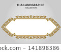 Vector element ethnic decorative ornament ethnic thai illustration 141898386
