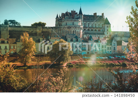 Royal Chateau in Amboise - castle in Loire valley Royal Chateau in Amboise - castle in Loire valley 141898450