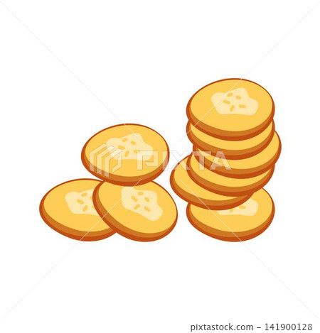illustration of fried plantain chips side dish illustration of fried plantain chips side dish 141900128