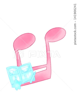 Musical notes with diary entries Musical notes with diary entries 141900241