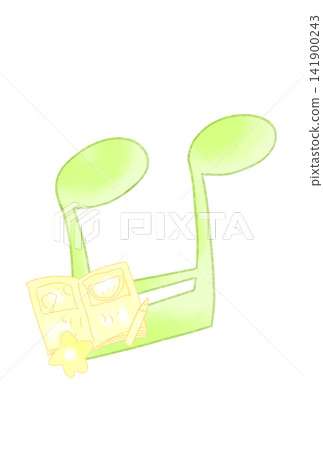 Musical notes with diary entries Musical notes with diary entries 141900243